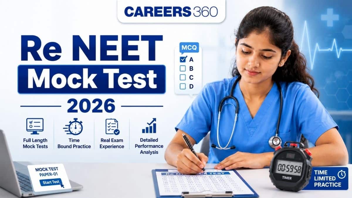 Re NEET Mock Test 2026: Free PDF Download With Answer Key and Solutions